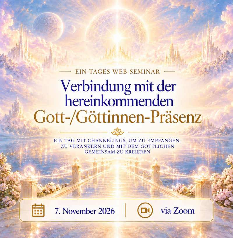 Verbindung mit der hereinkommenden Gott-/Göttinnen-Präsenz