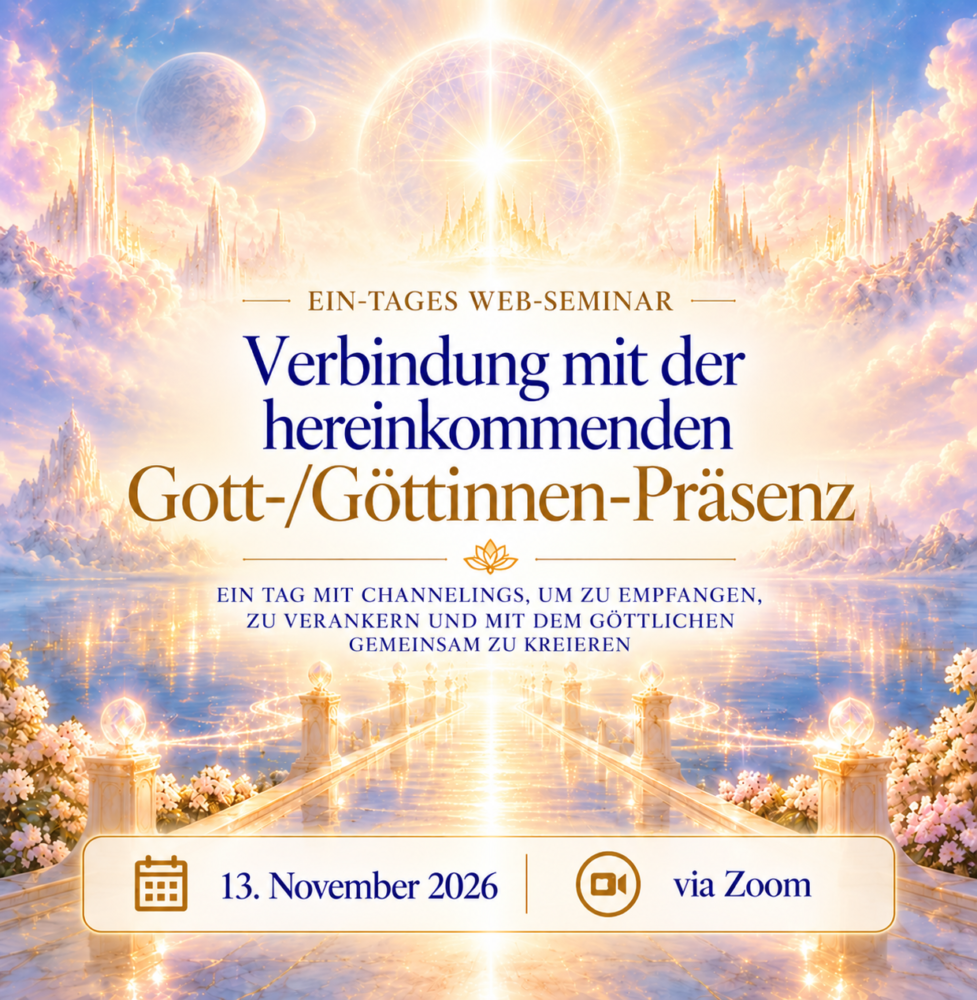 Verbindung mit der hereinkommenden Gott-/Göttinnen-Präsenz